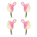 4x Alloy Enamel Necklace Bracelet Earring Pendant Charms for Jewelry Making