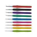 63Pcs Portable Crochet Hooks Needles DIY Craft Set Knitting Yarn Organizer Kit E