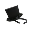 Mini Top Hat Headband Costume Party Head Wear Accessory Black