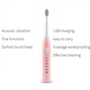 2-In-1 Electric Toothbrush, 2-In-1 Interchangeable Brush Head Cleansing Ins