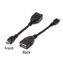 Micro USB Cable Male Host to USB Female OTG Adapter PDA Phone Tablet PC And K0N0