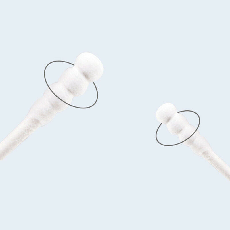 200pcs Safety Baby Cotton Swab Gourd shape clean baby ears Sticks