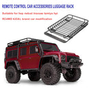 RC Car Rock Crawler Metal Roof Rack Luggage Carrier for Axial ScxIII Trx-4