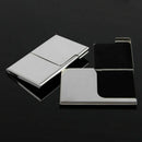 Stainless Steel Business ID Credit Card Holder Wallet Case Box Metal Pocket S2M2