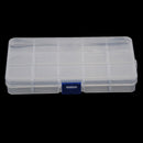 15 Lattices Portable Transparent Storage Holster Detachable Fishing Tackle Box