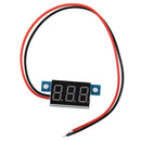 Mini Red LED Digital Voltmeter Volt Meter Panel 3.3-30V M4S2