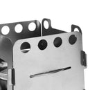 Outdoor Portable Folding Alcohol Stove Stainless Steel Wood Burner Furnace A