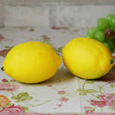 4 pcs Large Artificial Lemons Fruit