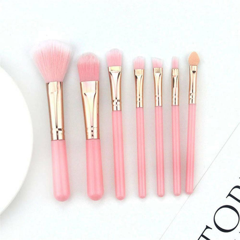 Makeup Brushes Set Face Cosmetic Eye Shadow Blush Brush Make Up Tool 7X Hot