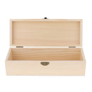 25x9.5x6.5cm Wooden Jewelry Necklace Ring Chest Box Case Tea Bead Earring