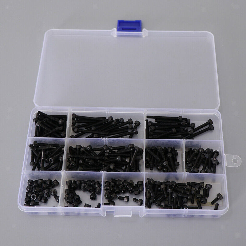 Black-force 12.9 Screw Alloy Level Hexagon Steel Plug Head Cap Screws M3 Series