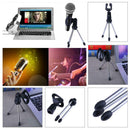 Mini Foldable Desktop Tripod Microphone Mound Holder Mic Stand