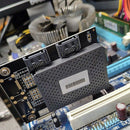 6Gbps Pci Express Pcie Pci-E To 2 Port Sata 3.0 Ports Expansion Controller  B8M2