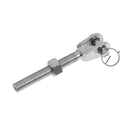 2x Stainless Steel Jaw End Bolt & Nut Replacement for Turnbuckle Shade Sails