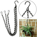 Flower Plant Pot Basket Planter Holder Hanging Chain Bonsai Hanging Flower Pot