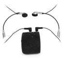 Motorcycle Helmet Interphone Walkie Talkie Communication Intercom Headphone M&E