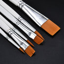 6Pcs/Set Art Painting Brushes Acrylic Oil Watercolor Artist Paint Brush Tool.