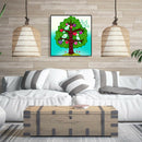5D DIY Diamond Painting Cross Stitch Kits Tree Full Round Drill Embroidery