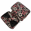 Toiletry Cosmetic Storage Large Travel Makeup Bag with Sweet Bow Handle and