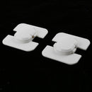 2x Safe Latch For Baby Cabinet Toddler Child Catch Safety Lock Door Fridge