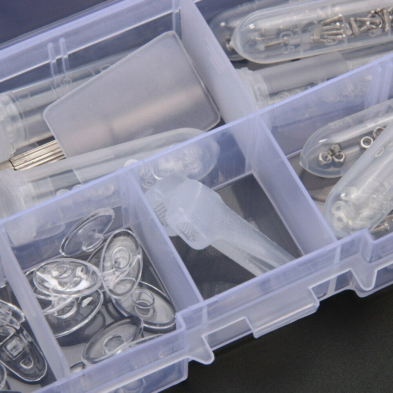 Eyeglass Sun Glasses Screw Nut Nose Pad Optical Repair Tool Assorted Kit A