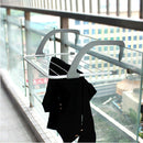 Portable Foldable Drying Rack Clothes Punch Free Hanger Winter Heating Radi