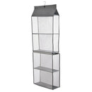 Detachable 6 Compartment Organizer Pouch Hanging Handbag Organizer Clear Pu