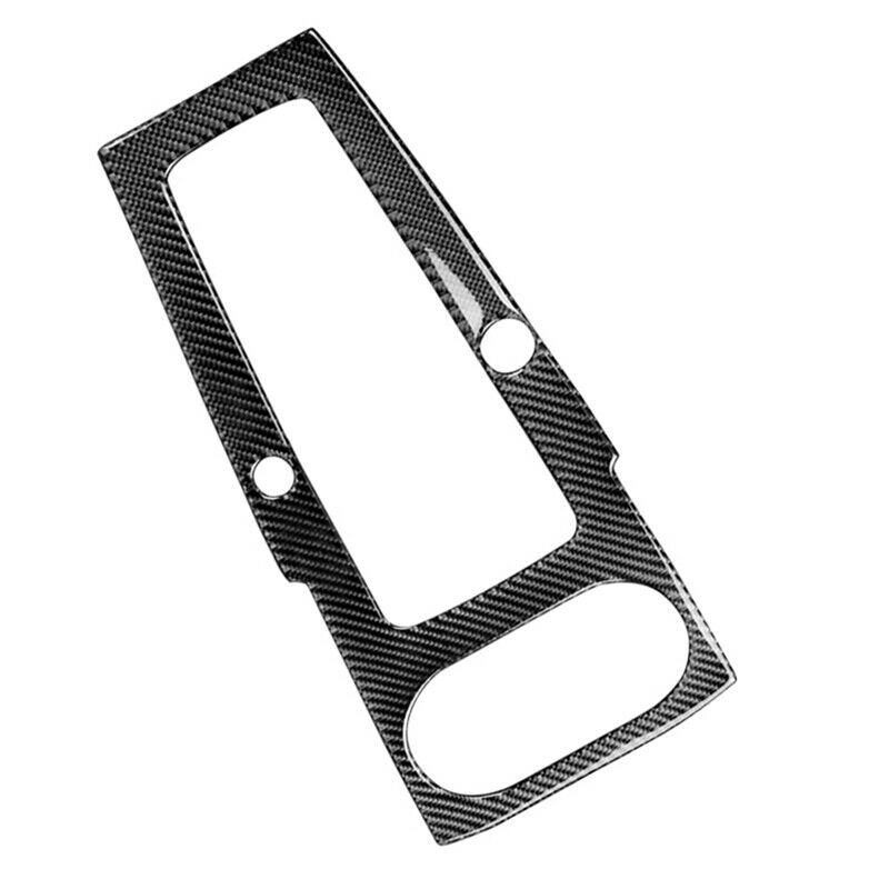 Car Interior Accessories Carbon Fiber Control Gear Shift Panel Decorative C D1R6