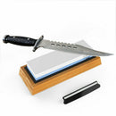 Premium Sharpening Stone 2 Side Grit 1000/6000 Whetstone | Best Kitchen Kni