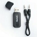 HOT Wireless Bluetooth 3.5mm AUX Audio Stereo Music Home Car Receiver Adapter