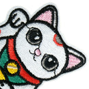 lucky cat cloth badges patch embroidered applique sewings patches clothe SPTOCA