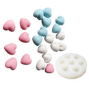 Heart Shape Soap Mold Aromatherapy Plaster Candle Making Molds Pendant Jewelr-OZ