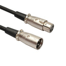 3Pin XLR Male to XLR Female Balanced Microphone Audio Cable Connector 5m
