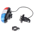 Bicycle 6 Flashing LED 4 Sounds Police Siren Trumpet Horn Bell Bike Rear Lig Gw