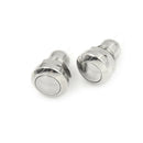 2pcs 8mm Mini Micro 2Pin Metal Waterproof Momentary Push Button Switch   Z