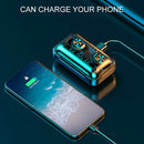 F9-9 TWS Bluetooth Waterproof LED Display Touch Control Earphones with Mic