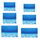 Aquarium Background Poster   Tank Backdrop Adhesive Underwater Decor 61x30cm