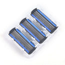 12x 6layers Skin Care Manual Stainless Steel Shaving Blade&Shaver Rack BK `iJ Gw