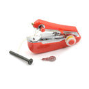 New Mini Portable Cordless Hand-held Clothes Sewing Machine Home Travel Sti %o