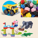 200X Plastic Building Blocks Bricks Children Kids Toys Puzzle Educational Gift}T