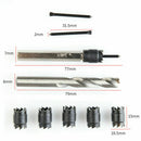 13 IN 1 Metal Weld Removal Drill Bits Set Double-sided Cut Rotary Spot Tool