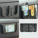 1x Card Cell Phone Holder Stand Cradle Console Bracket Box Black Car Accessories