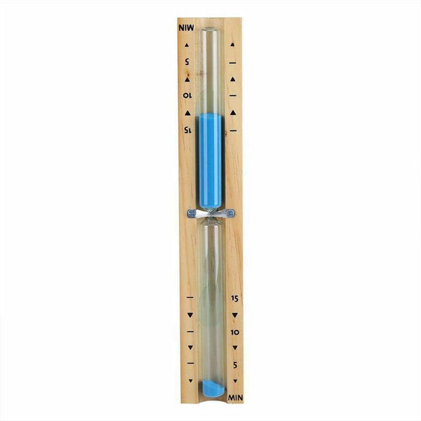 15 Minute Timer Sauna Hourglass Wall Rotating Sand Timer Countdown Clock 15 Q2M1