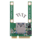 Mini pcie to USB 2.0 adapter converter,USB 2.0 to mini pci-e PCIE express card
