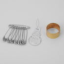 DIY Multi-function Travel Sewing Kit Needle Thread Threader Tape Scissors