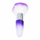 1pc Colorful Pro Nail Art Dust Cleaner Face Blush Brush Makeup Cosmetic Too