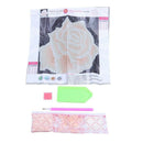 5D DIY Diamond Painting Flowers Embroidery Cross Crafts Stitch Kit Home Dec