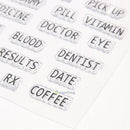 Silicone Clear Rubber Stamps Seals Scrapbooking Photo Album Card Decor DIY Craft