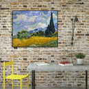 Painting By Numbers Kit DIY White Clouds Canvas Oil Art Picture Home Decor