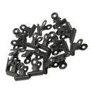 10 Piece 75mm Metal Binder Clips Bulldog Clip Office Supplies, Polished